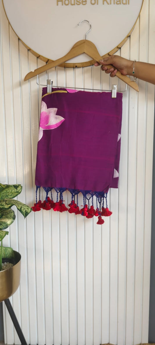 Lotus Painted Khadhi