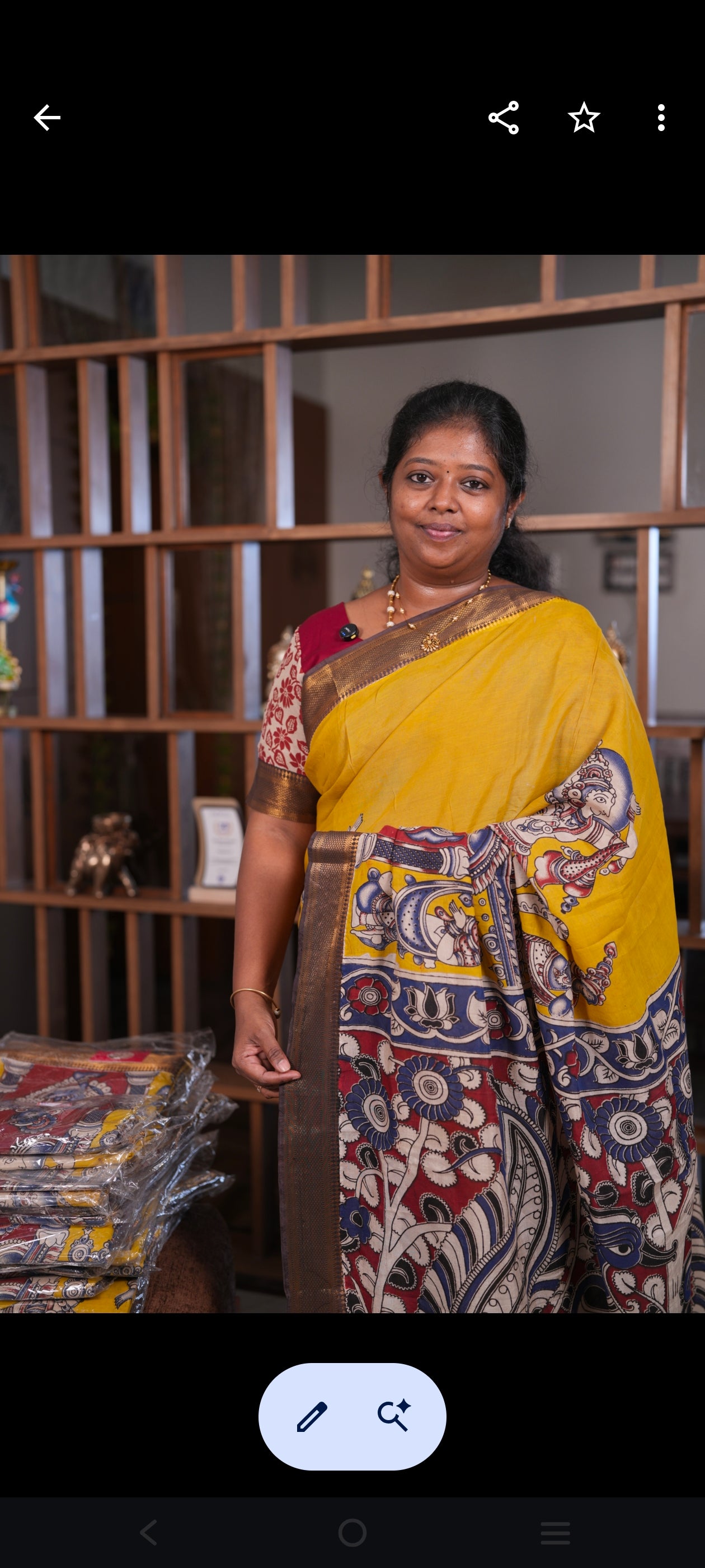 Kalamkari Silk