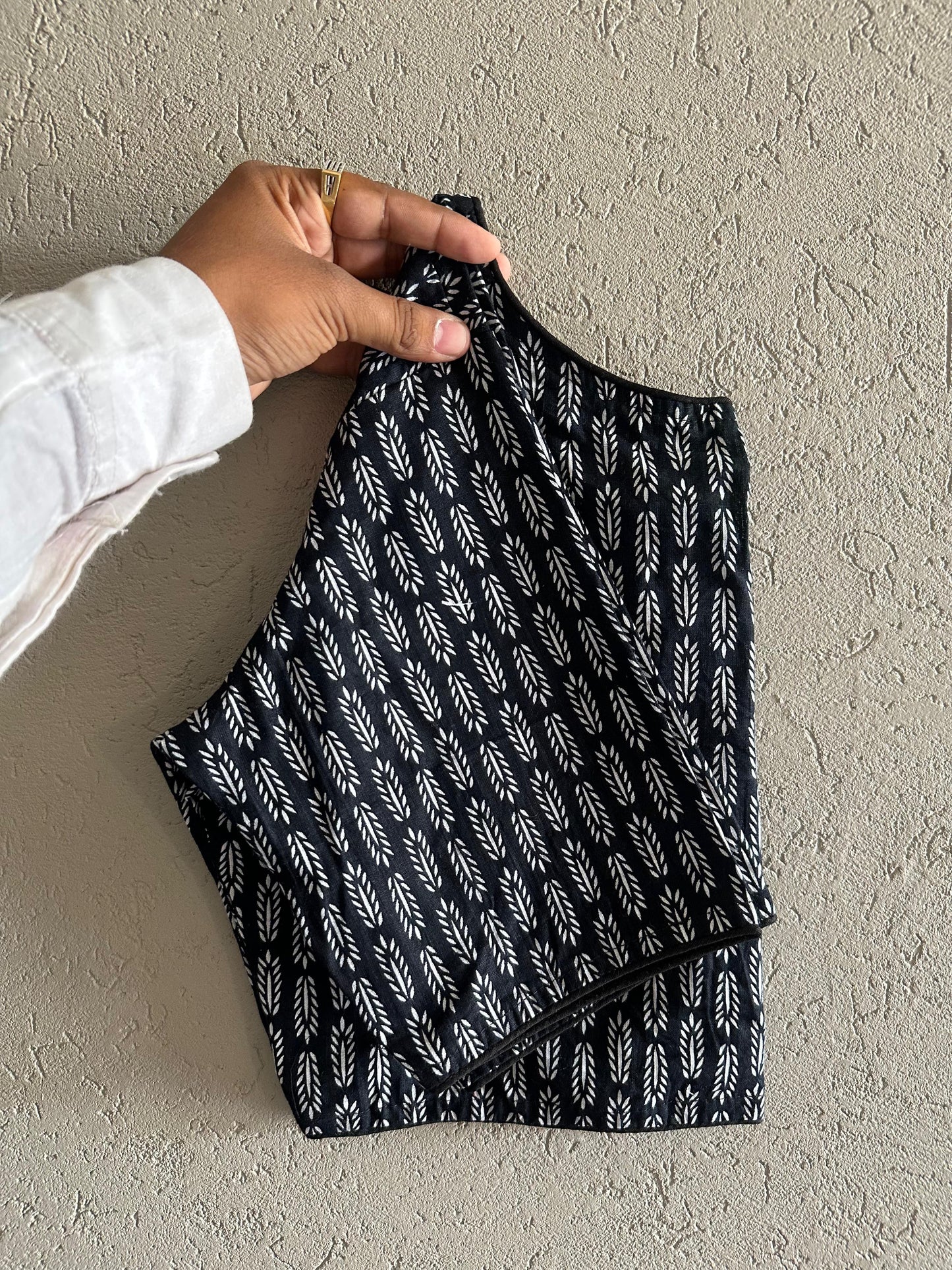 Block print blouse (A)