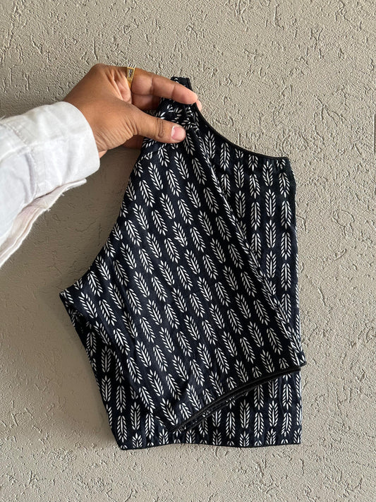 Block print blouse (A)