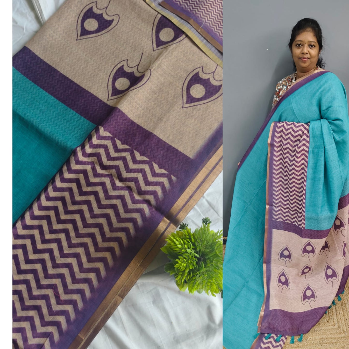 Jute Linen cotton