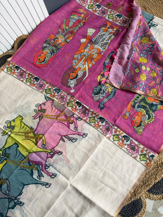 Jute linen - pichwai spl