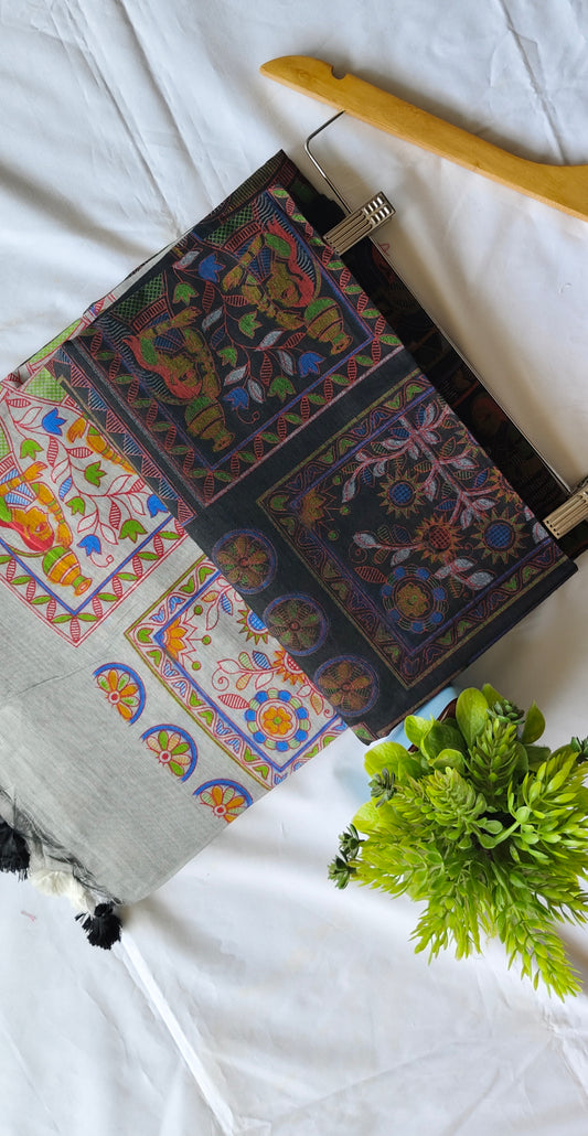 Madhubani silk