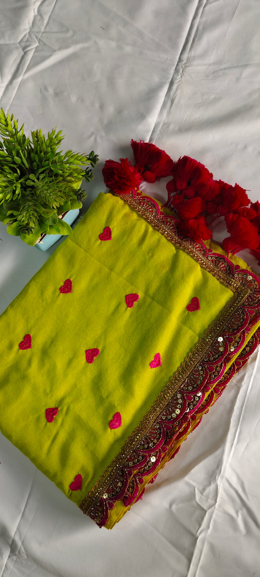 Designer khadhi -Heart