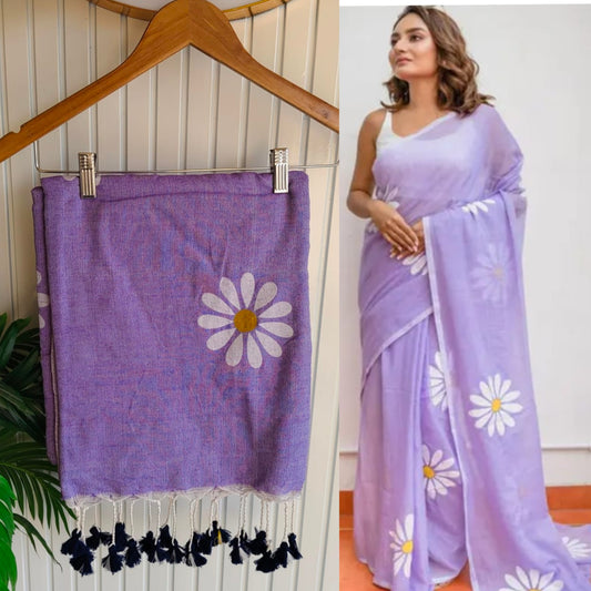 Hand Painted Khadi