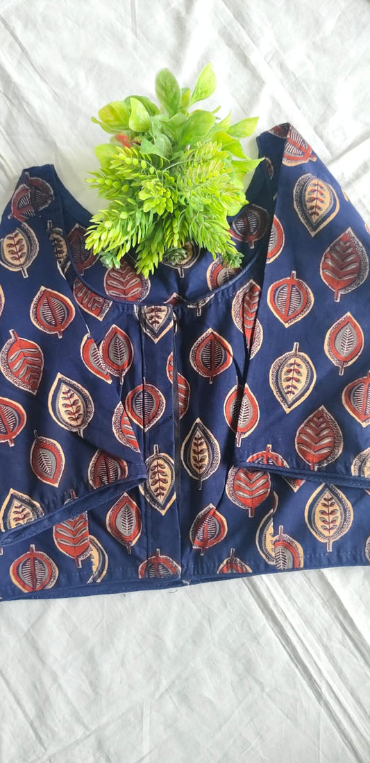 Block print blouse (A)