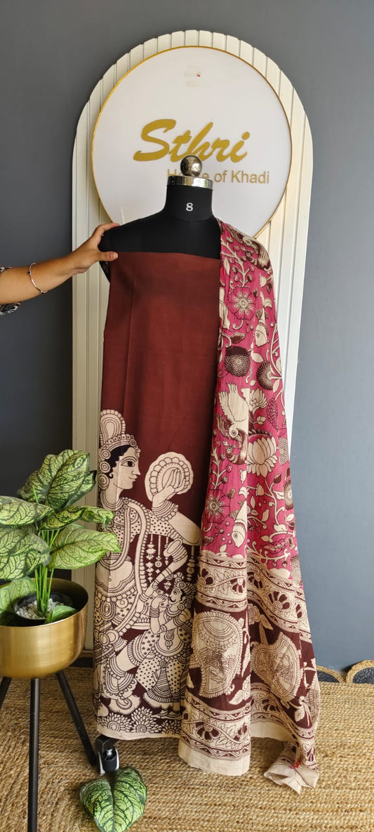 KALAMKARI SUIT MATERIAL