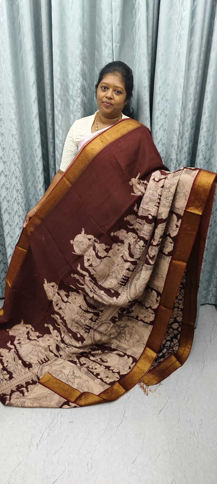 Kalamkari Silk
