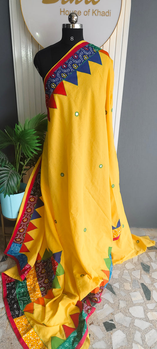 Designer kadhi _ Triangle Patch