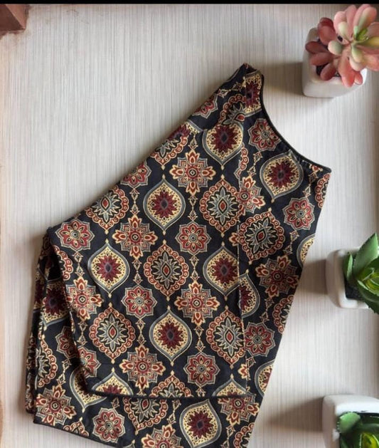 Block print blouse