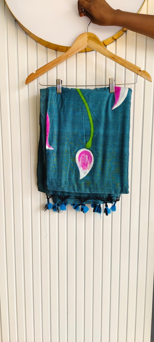 Lotus Painted Khadhi