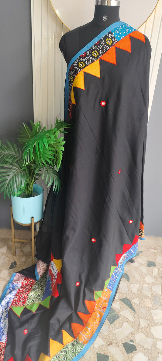 Designer kadhi _ Triangle Patch