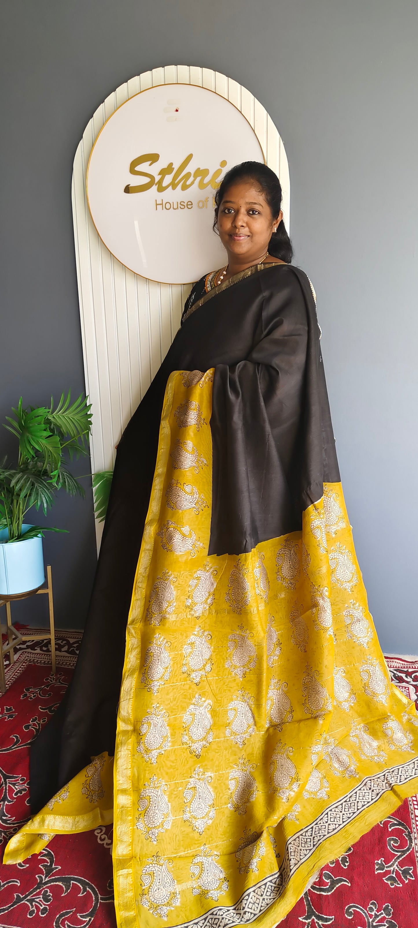 Block Print Maheshwari