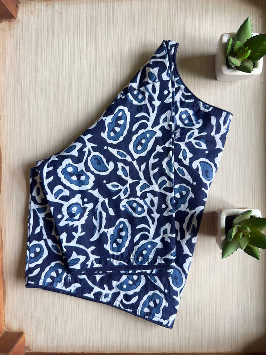Block print blouse
