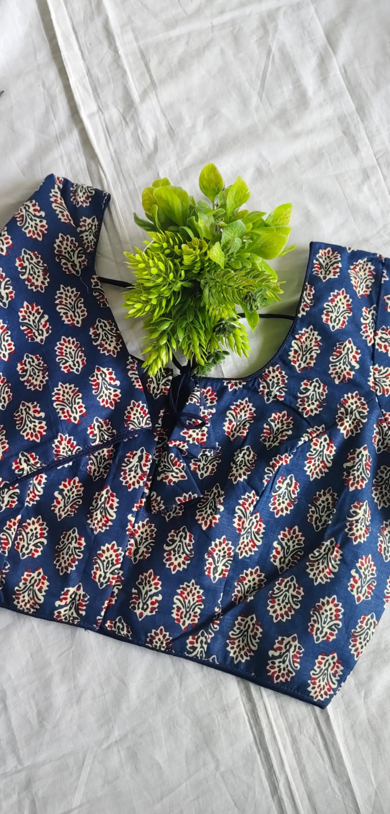 Block print blouse(A)