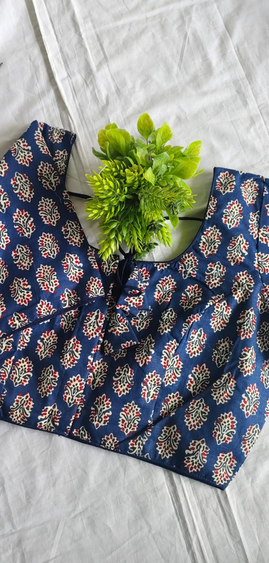 Block print blouse(A)
