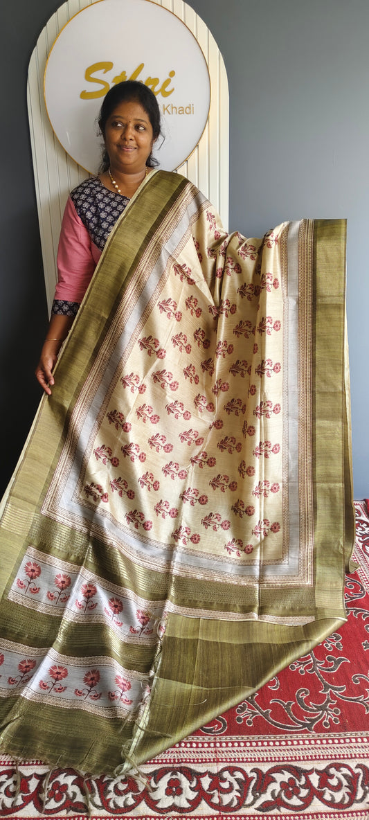 Tusser silk