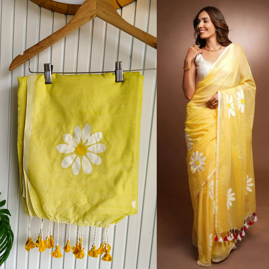Hand Painted Khadi