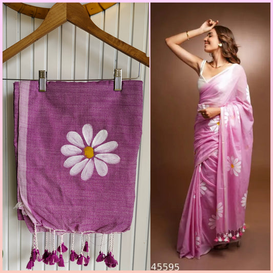 Hand Painted Khadi