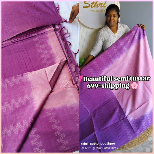 Sthri_ Semi tussar