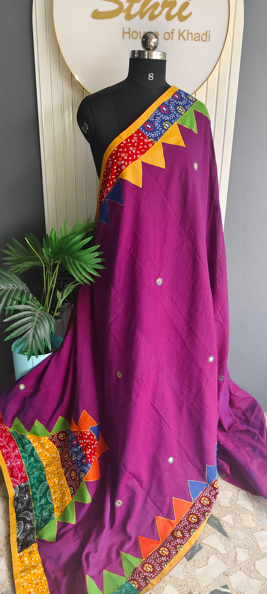 Designer kadhi _ Triangle Patch