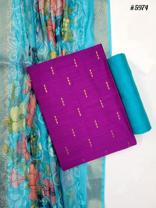 Raw Silk Material