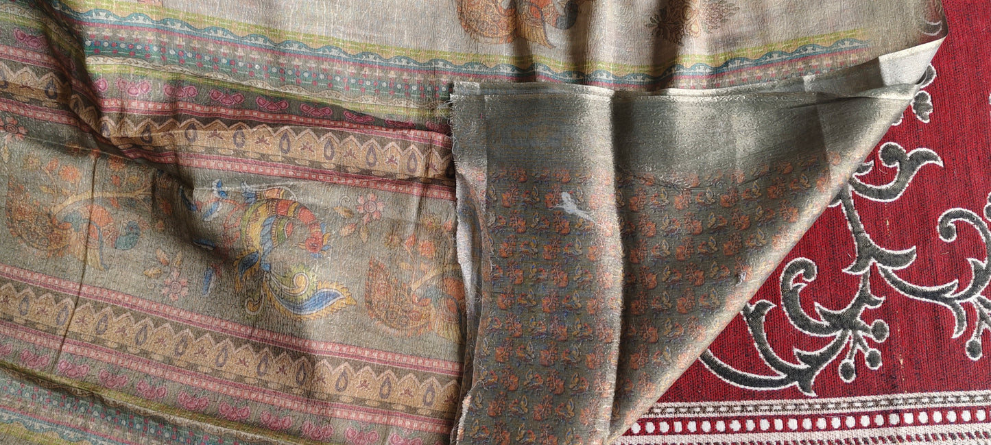 Semi tussar saree
