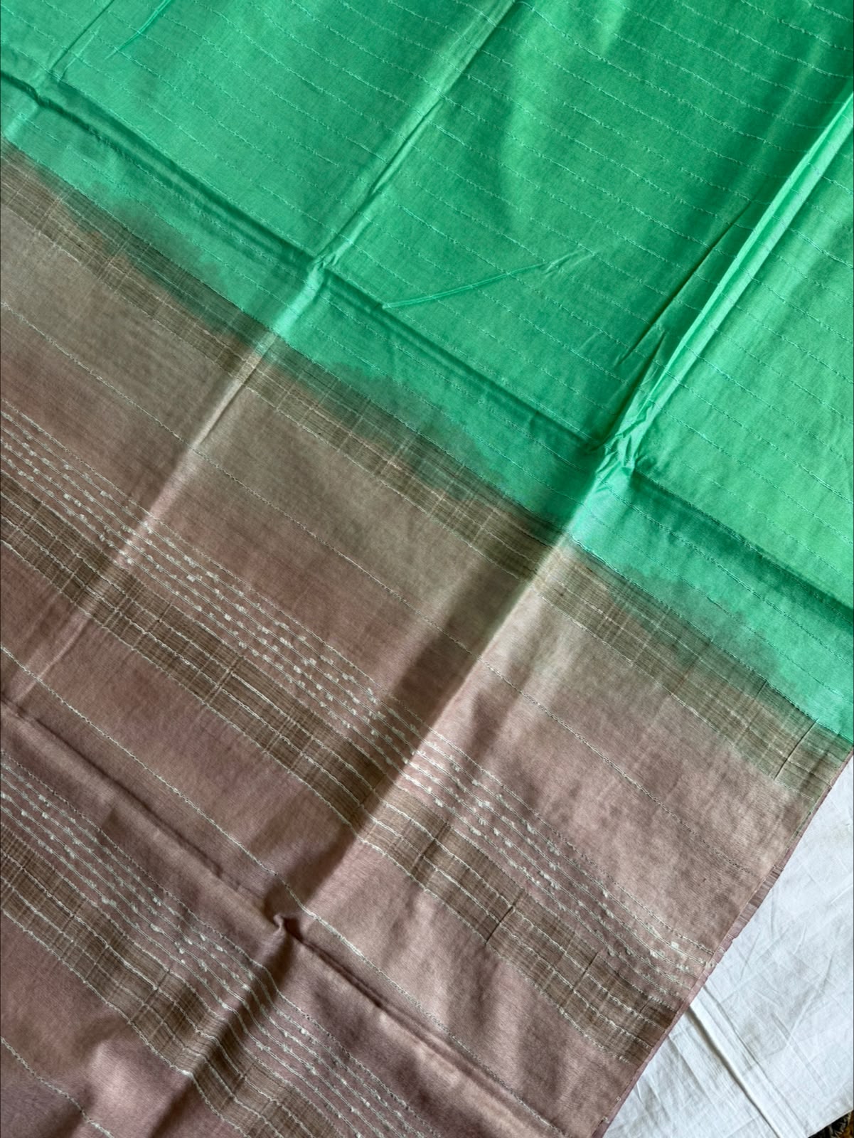 Semi tussar saree