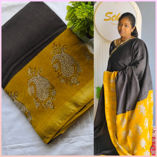 Block Print Maheshwari