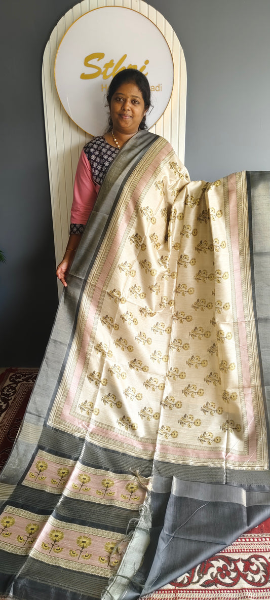 Tusser silk