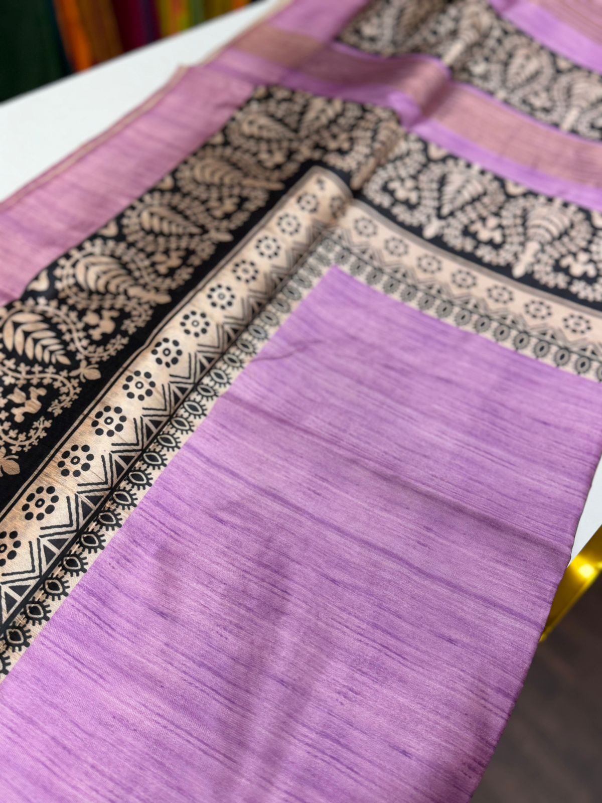 Jute silk