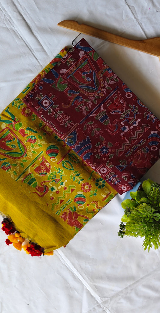 Madhubani Silk