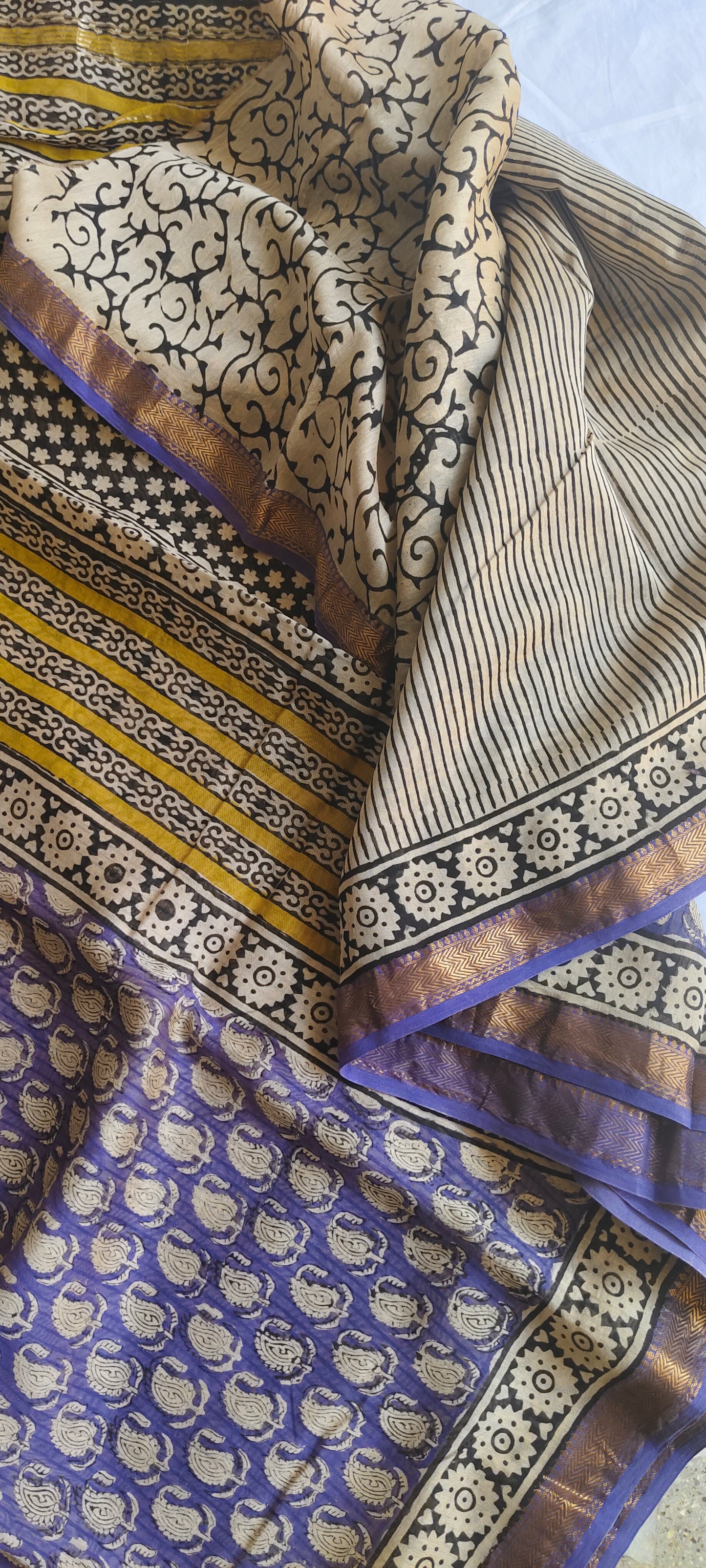 Block Print Maheshwari