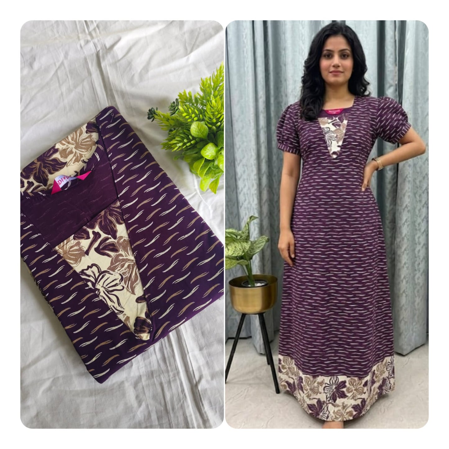 Frock style Nighty (A)
