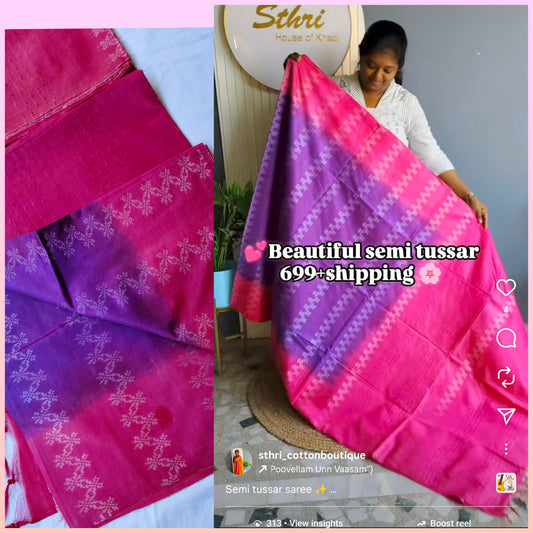 Sthri_ Semi tussar