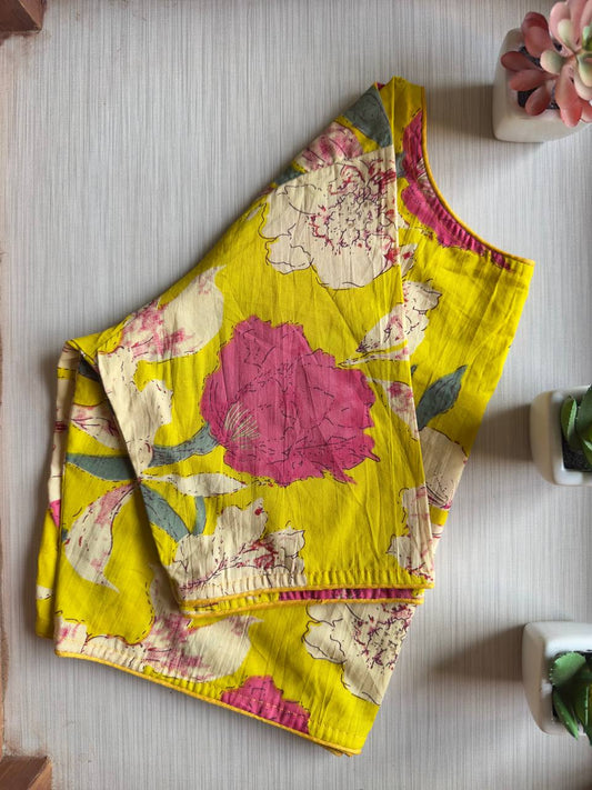 Block print blouse