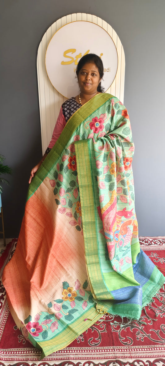 Tusser silk