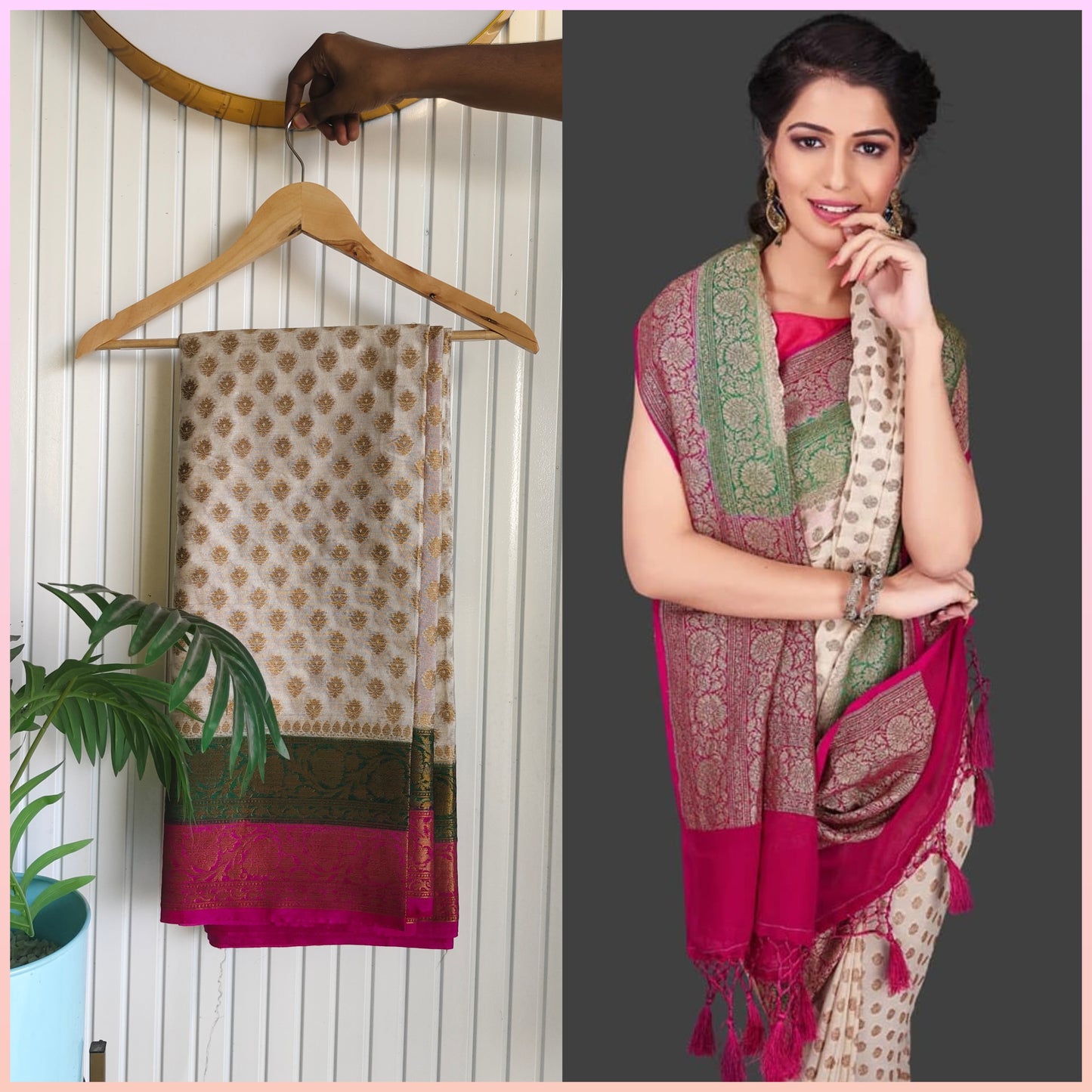 (B) Masterpiece _Banarasi Silk